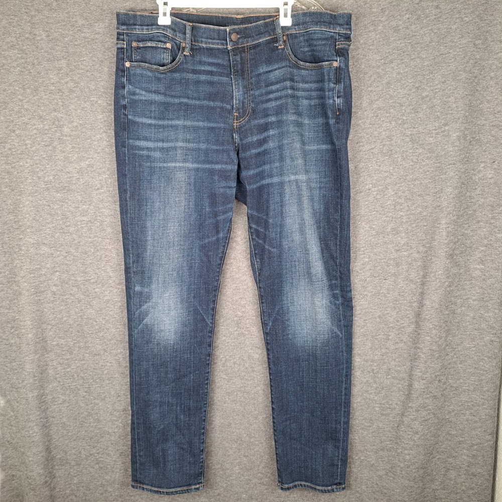 Lucky Brand 410 Athletic Slim Jeans Mens 40x34 (Fits 42x34) Stretch Denim